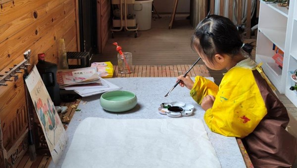 10月：水墨画